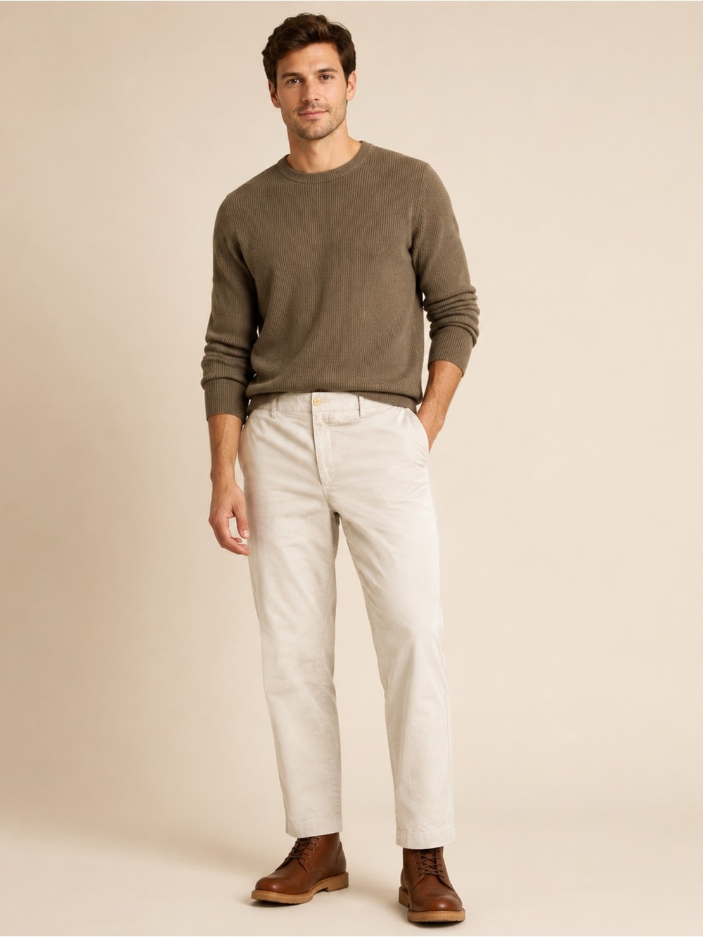 Polo Ralph Lauren Men’s Stretch Classic Fit Chino Pants 33x30 Beige
